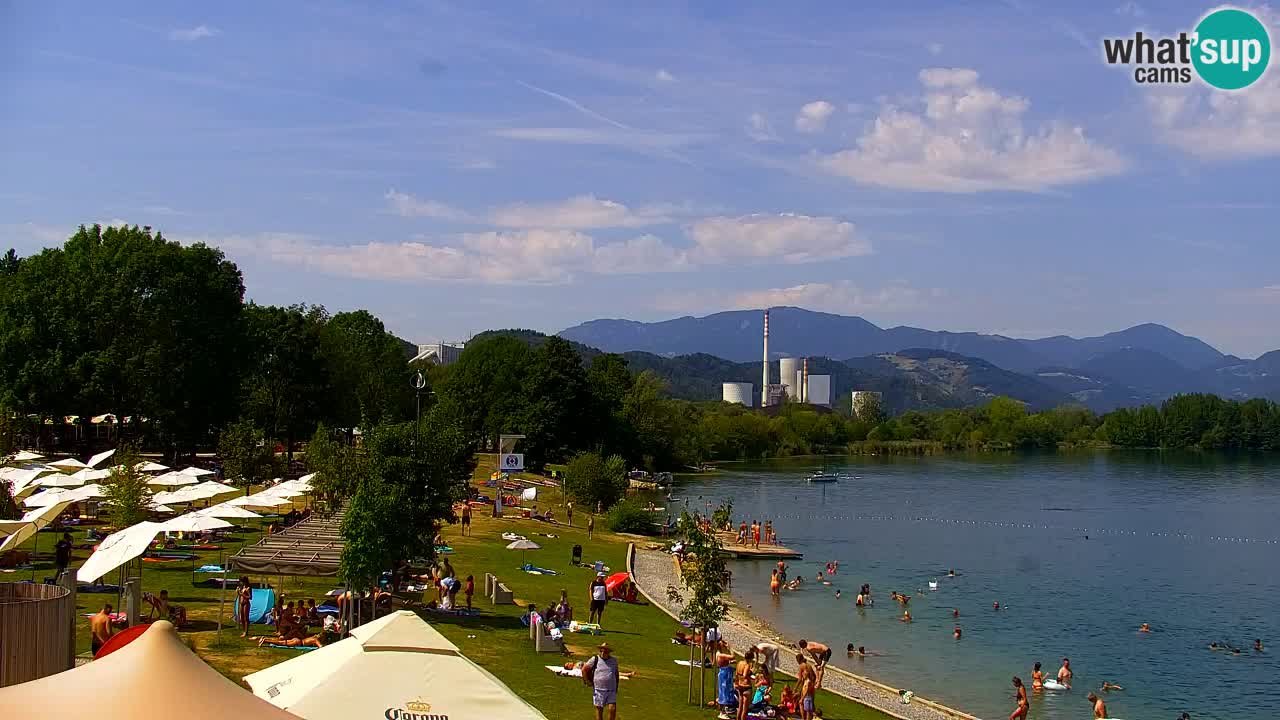 Velenje Lake Webcam – Live from Velenje Beach