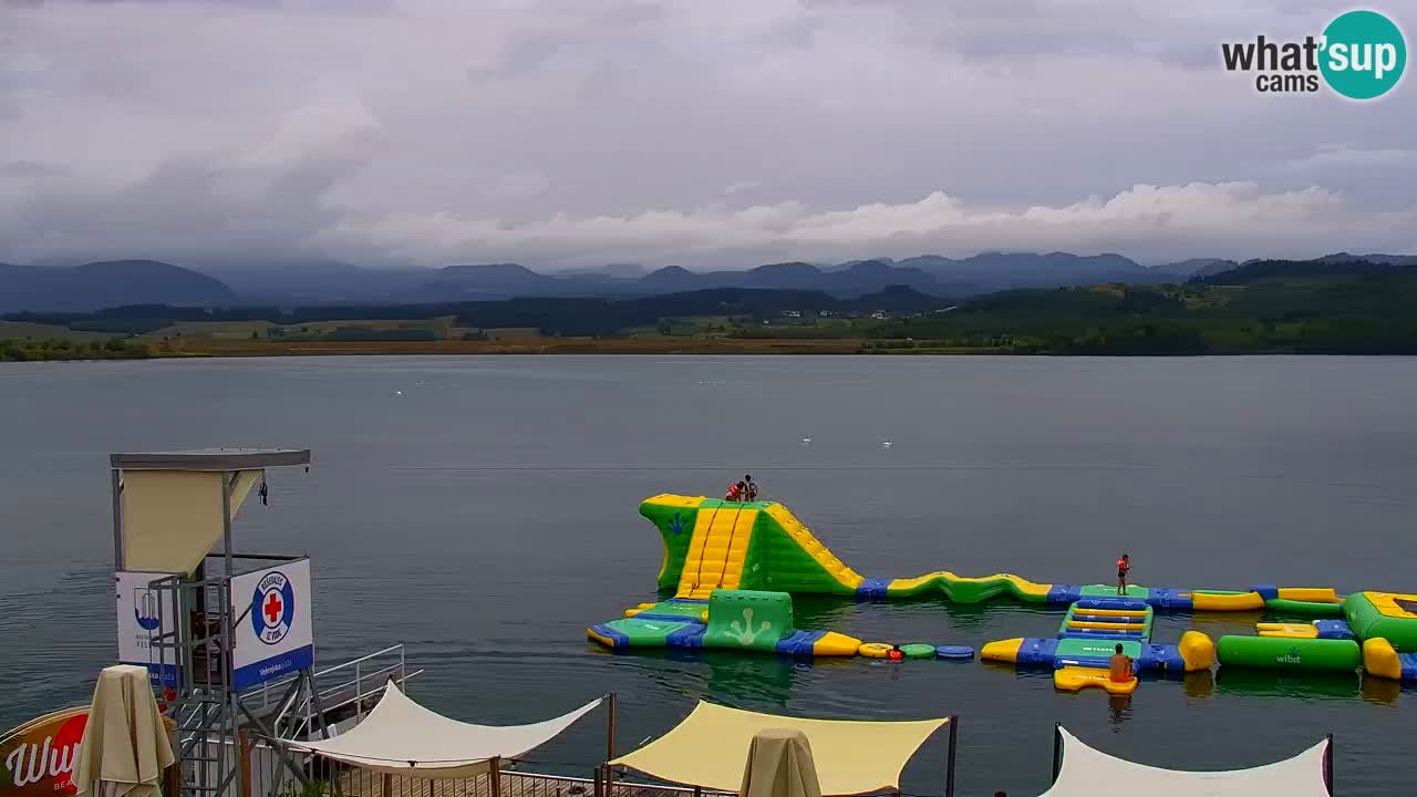 Web kamera Velenjsko jezero – Plaža Velenje uživo