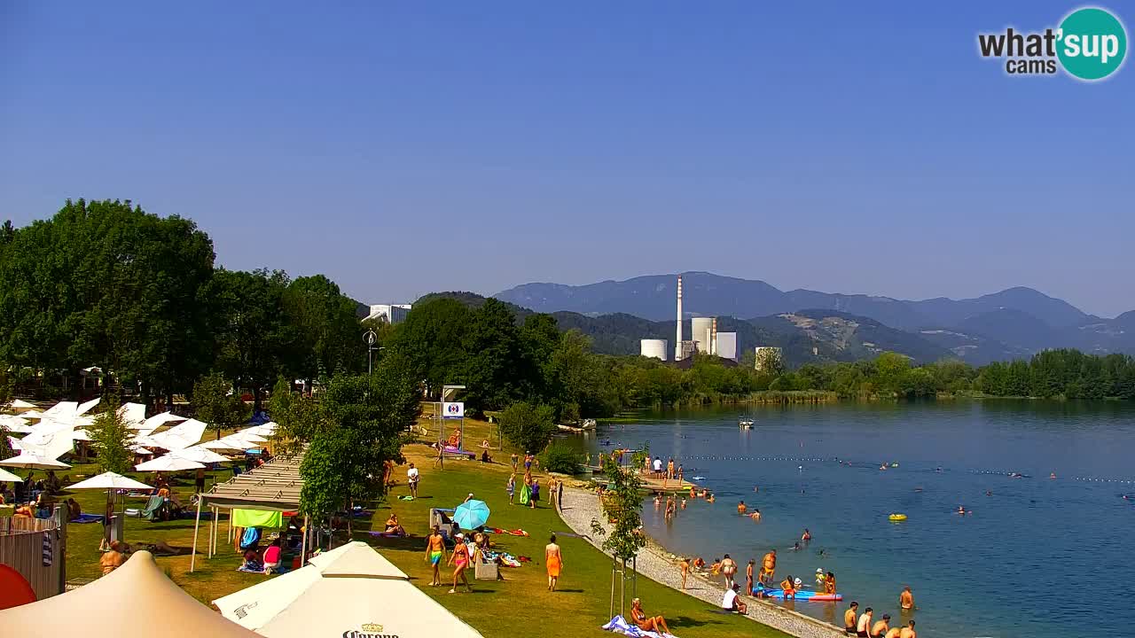 Velenje Lake Webcam – Live from Velenje Beach