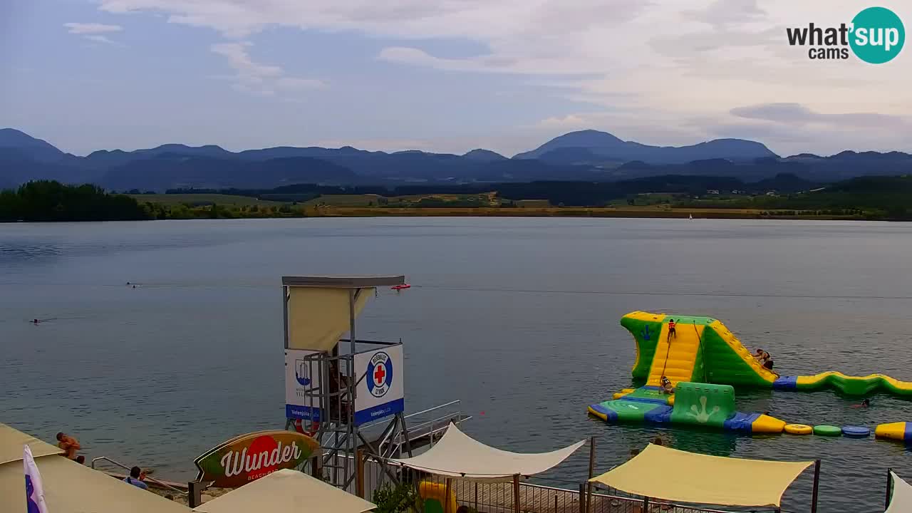 Webcam Lago di Velenje – Spiaggia di Velenje in diretta