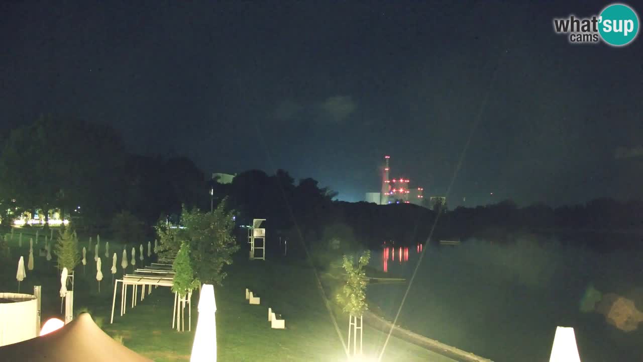 Webcam lac de Velenje – Vue en direct depuis Velenje Beach