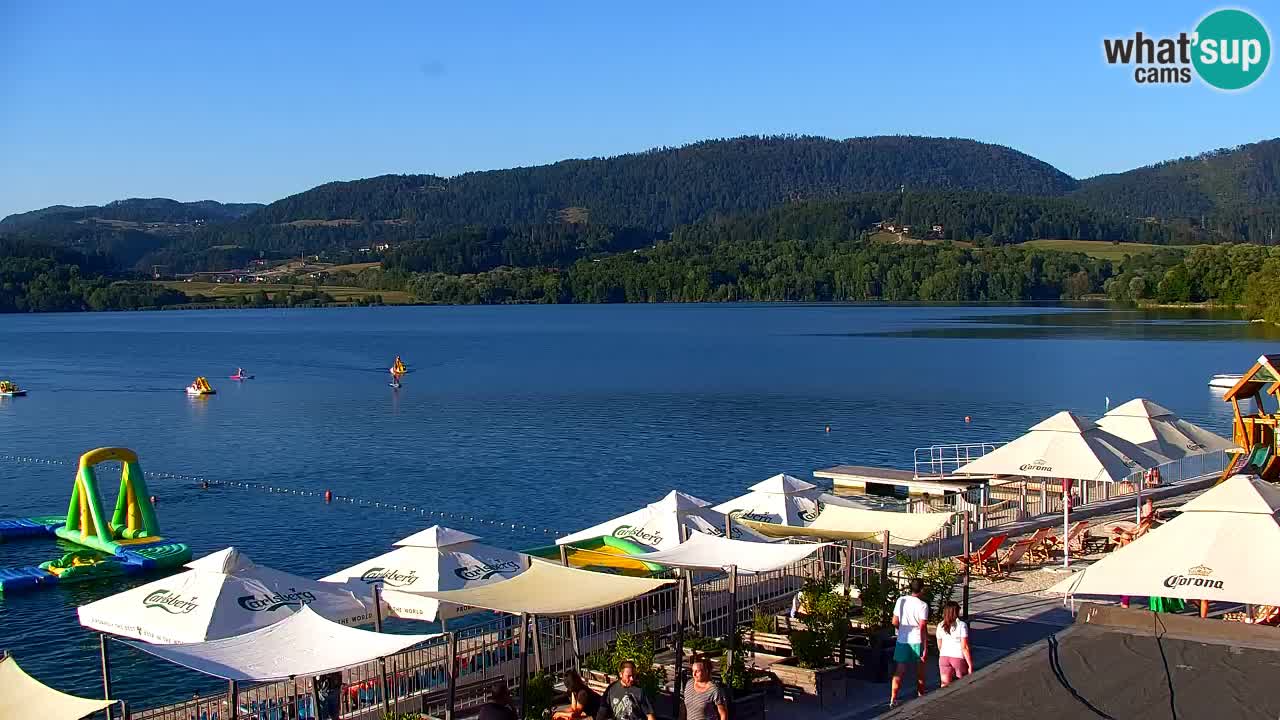 Webcam Lago di Velenje – Spiaggia di Velenje in diretta
