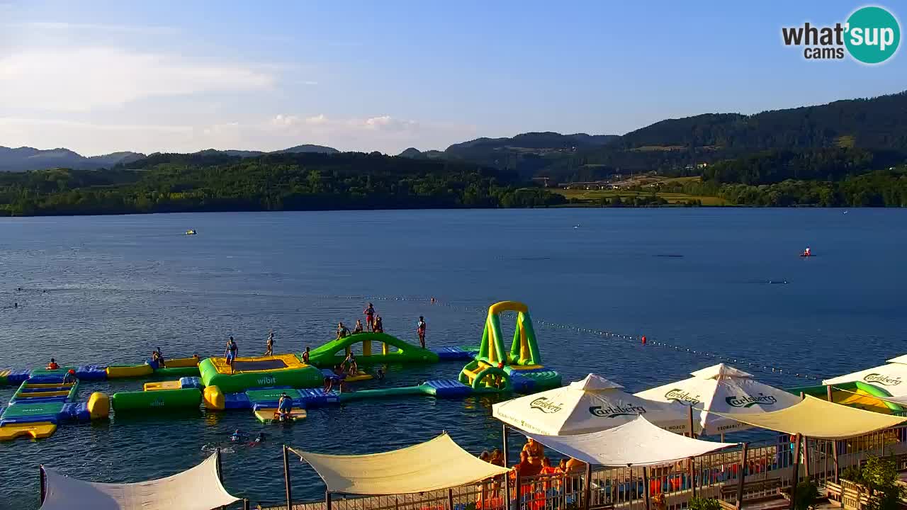 Webcam Lago di Velenje – Spiaggia di Velenje in diretta