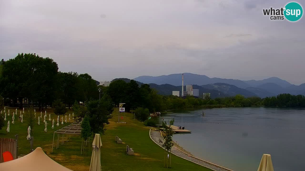 Web kamera Velenjsko jezero – Plaža Velenje uživo
