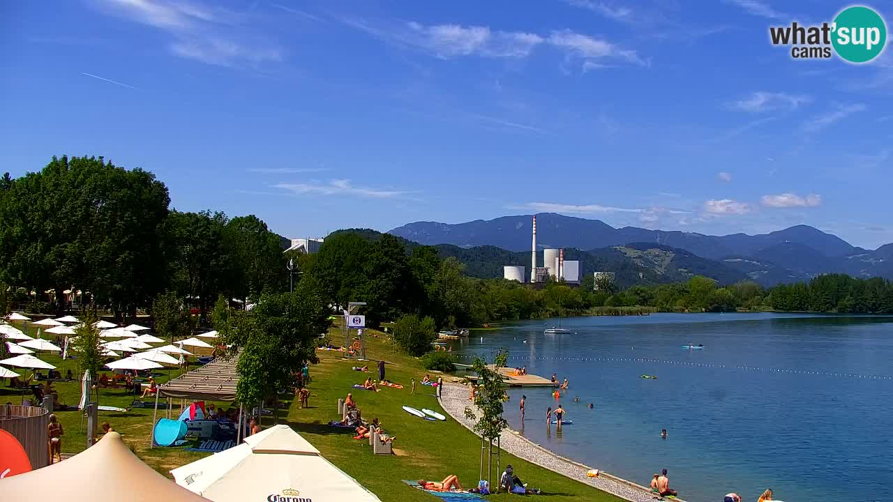 Velenje Lake Webcam – Live from Velenje Beach