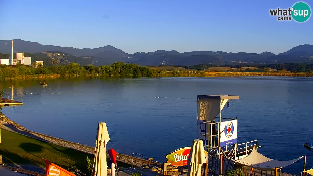 Velenje Lake Webcam – Live from Velenje Beach