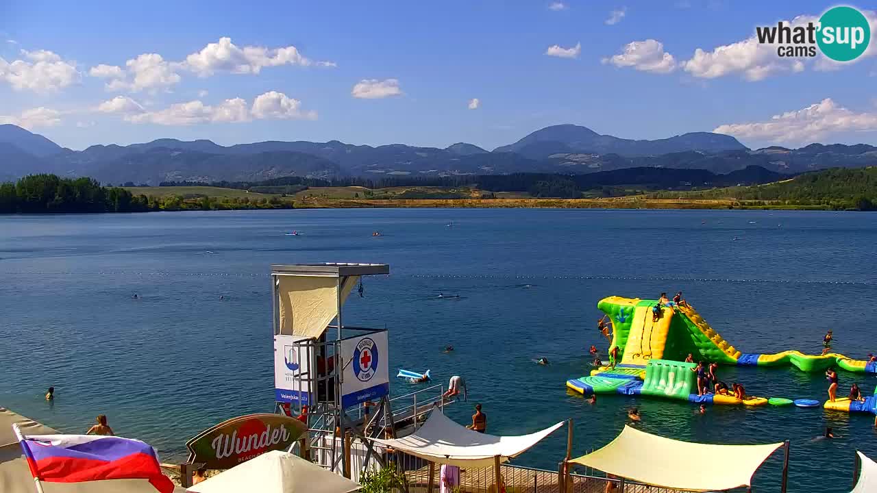 Velenje Lake Webcam – Live from Velenje Beach