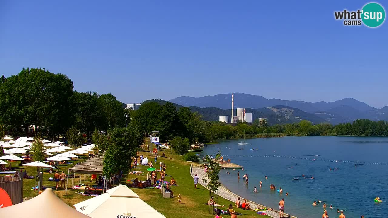 Velenje Lake Webcam – Live from Velenje Beach