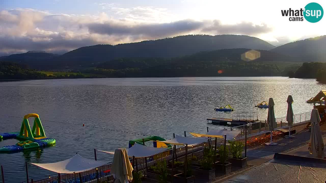 Webcam lago Velenje – Vista en directo desde Velenje Beach