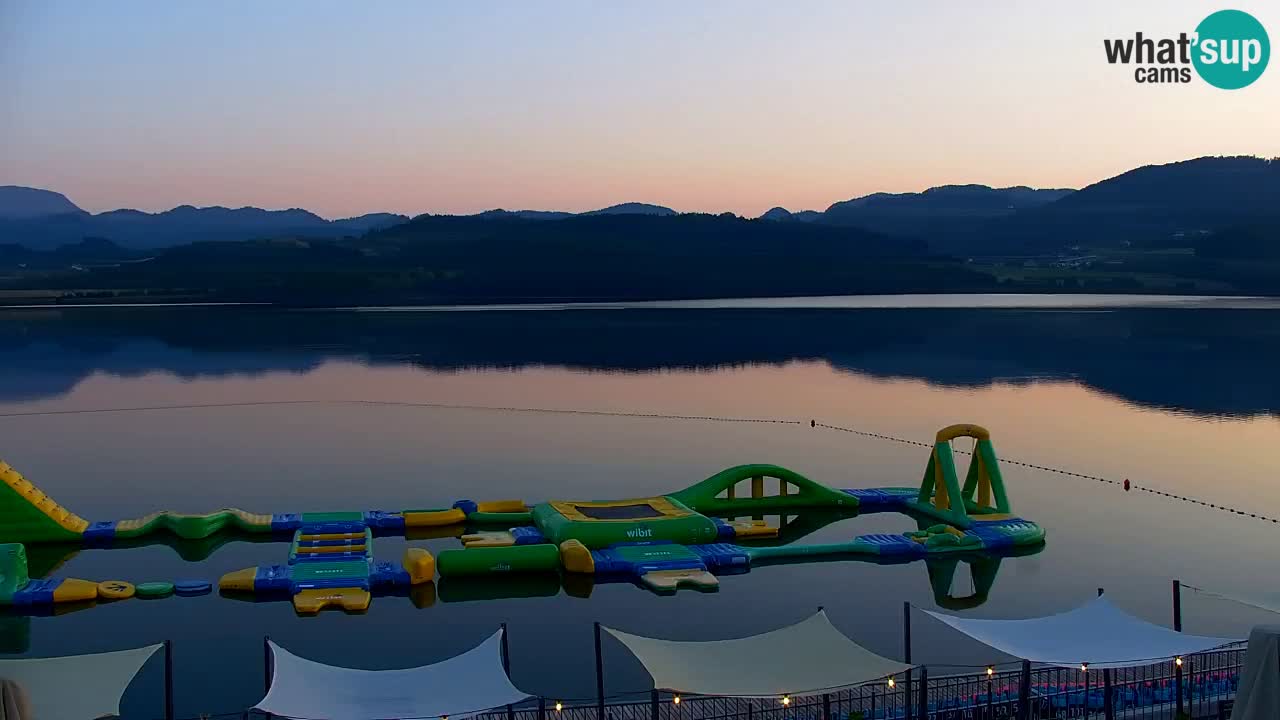 Web kamera Velenjsko jezero – Plaža Velenje uživo