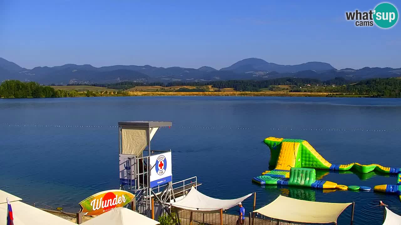 Velenje Lake Webcam – Live from Velenje Beach