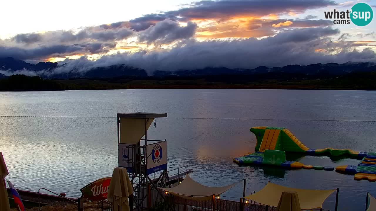 Webcam lac de Velenje – Vue en direct depuis Velenje Beach