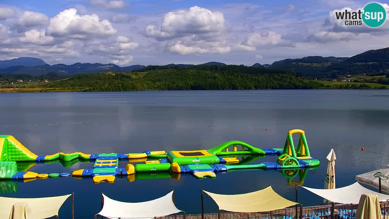 Web kamera Velenjsko jezero – Plaža Velenje uživo