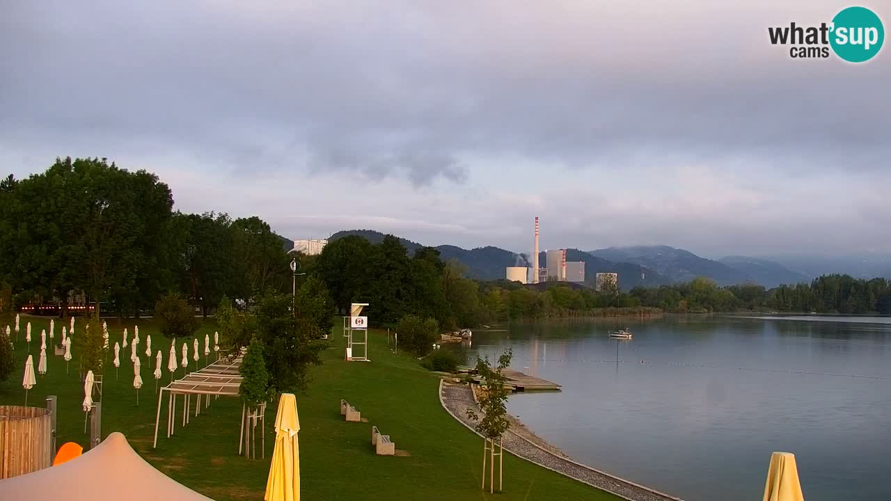 Velenje Lake Webcam – Live from Velenje Beach