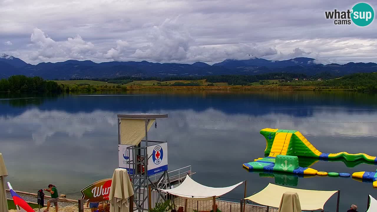 Webcam Lago di Velenje – Spiaggia di Velenje in diretta