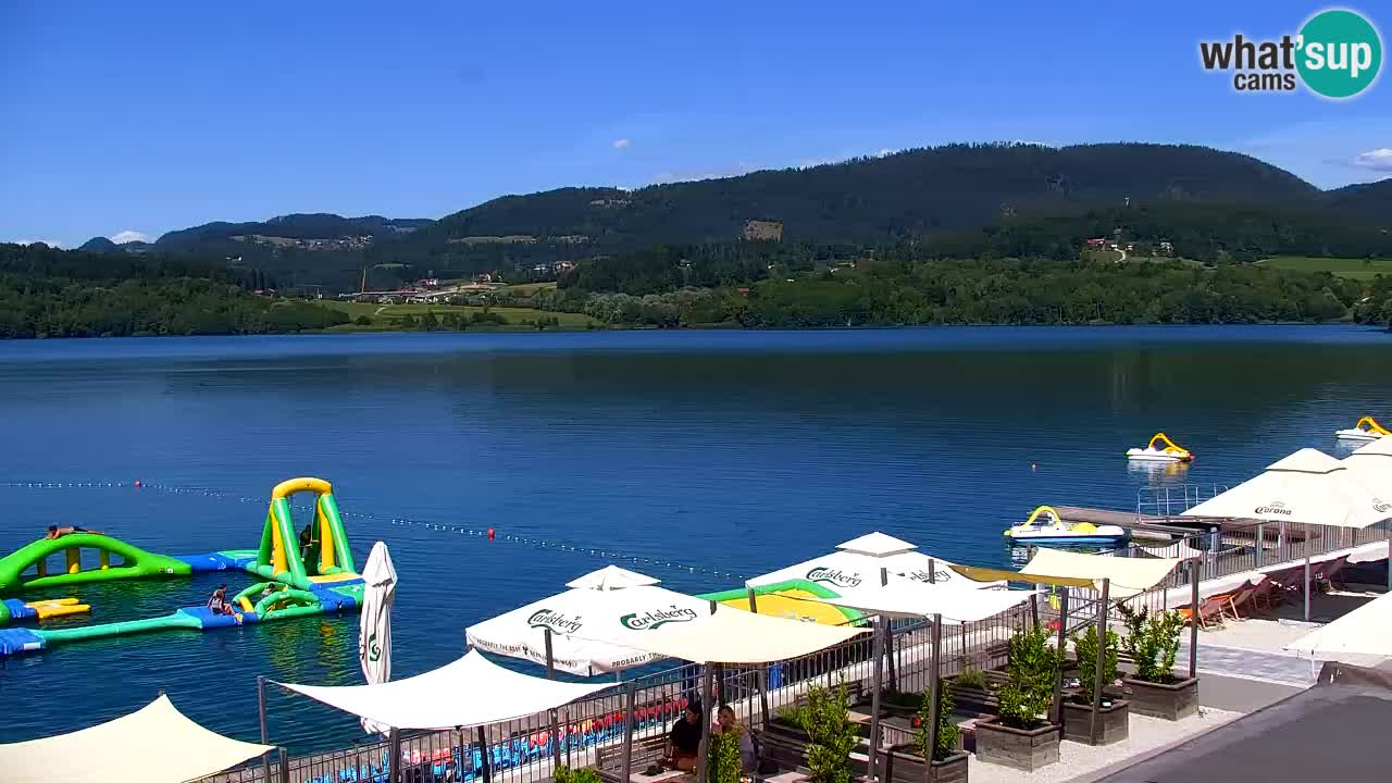Webcam lac de Velenje – Vue en direct depuis Velenje Beach