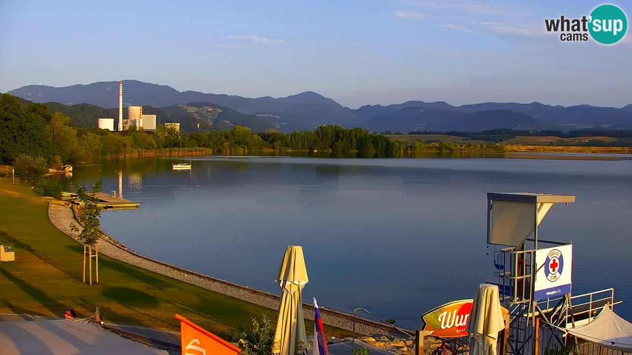 Velenje Lake Webcam – Live from Velenje Beach