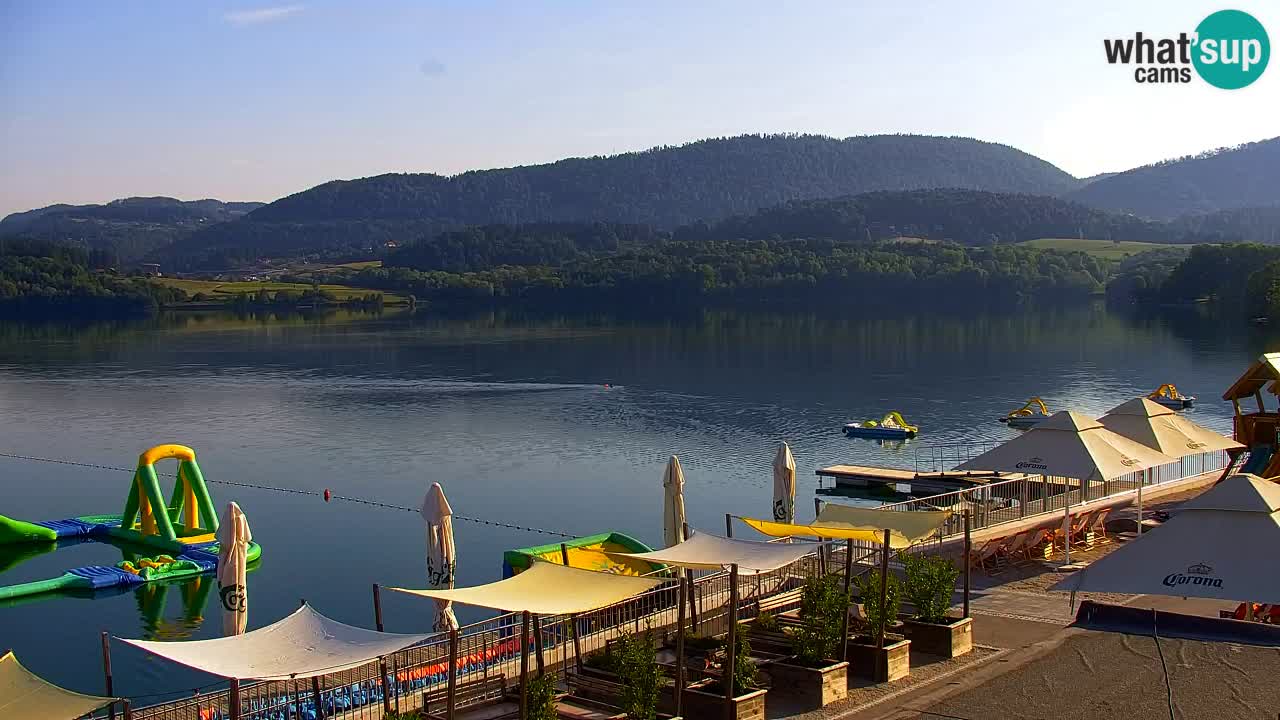 Webcam Lago di Velenje – Spiaggia di Velenje in diretta