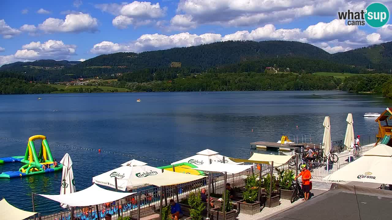 Webcam lac de Velenje – Vue en direct depuis Velenje Beach