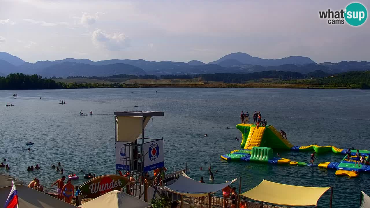 Webcam Lago di Velenje – Spiaggia di Velenje in diretta