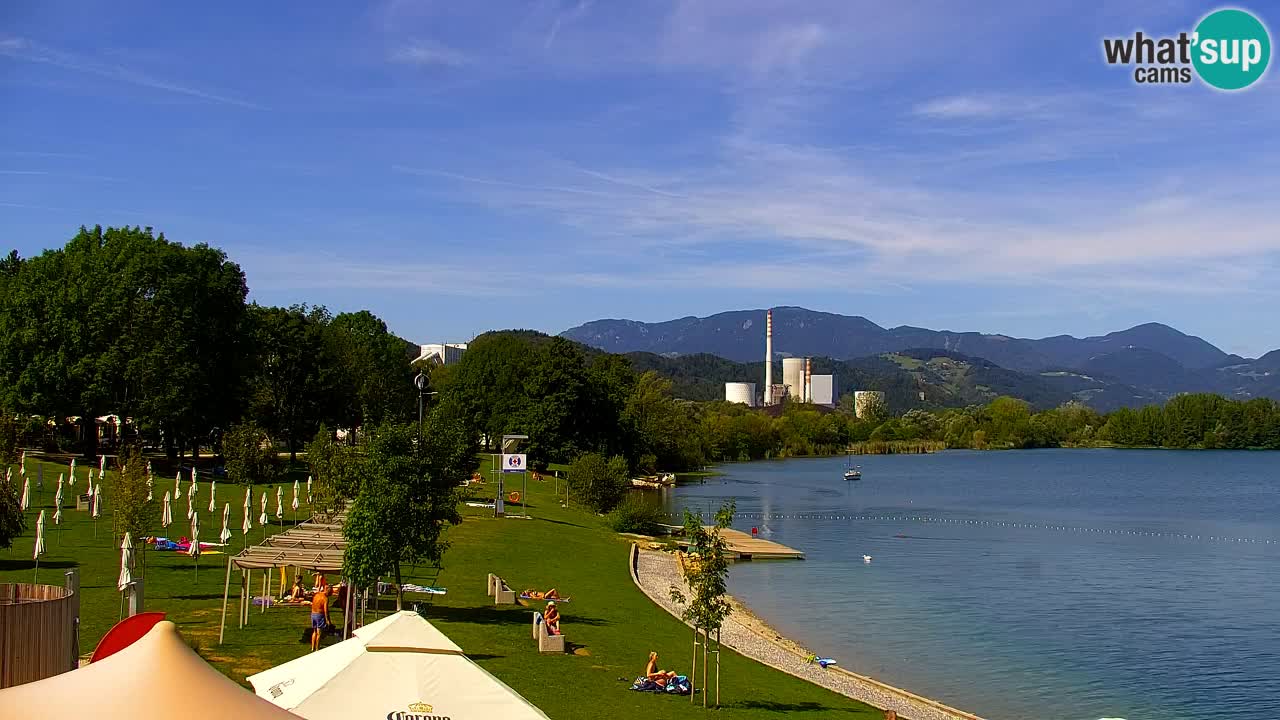 Velenje Lake Webcam – Live from Velenje Beach