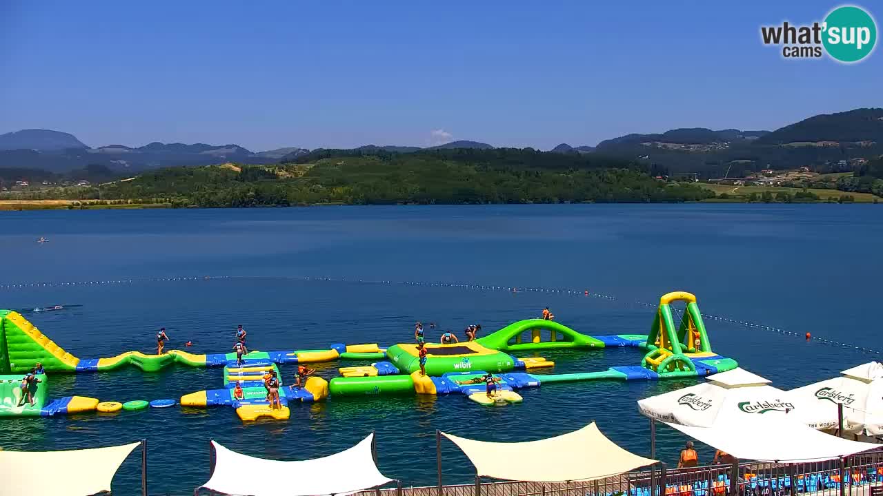 Webcam Lago di Velenje – Spiaggia di Velenje in diretta