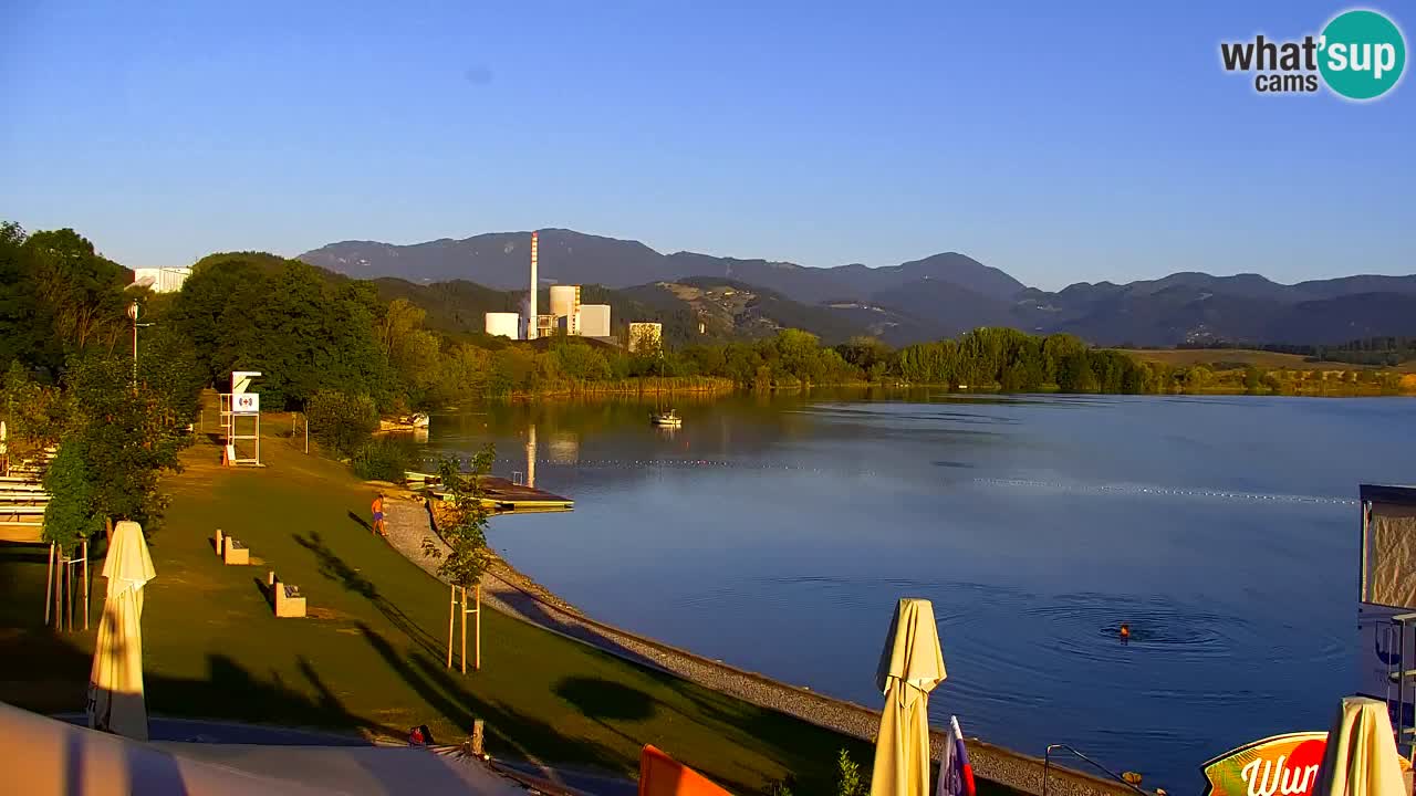 Velenje Lake Webcam – Live from Velenje Beach