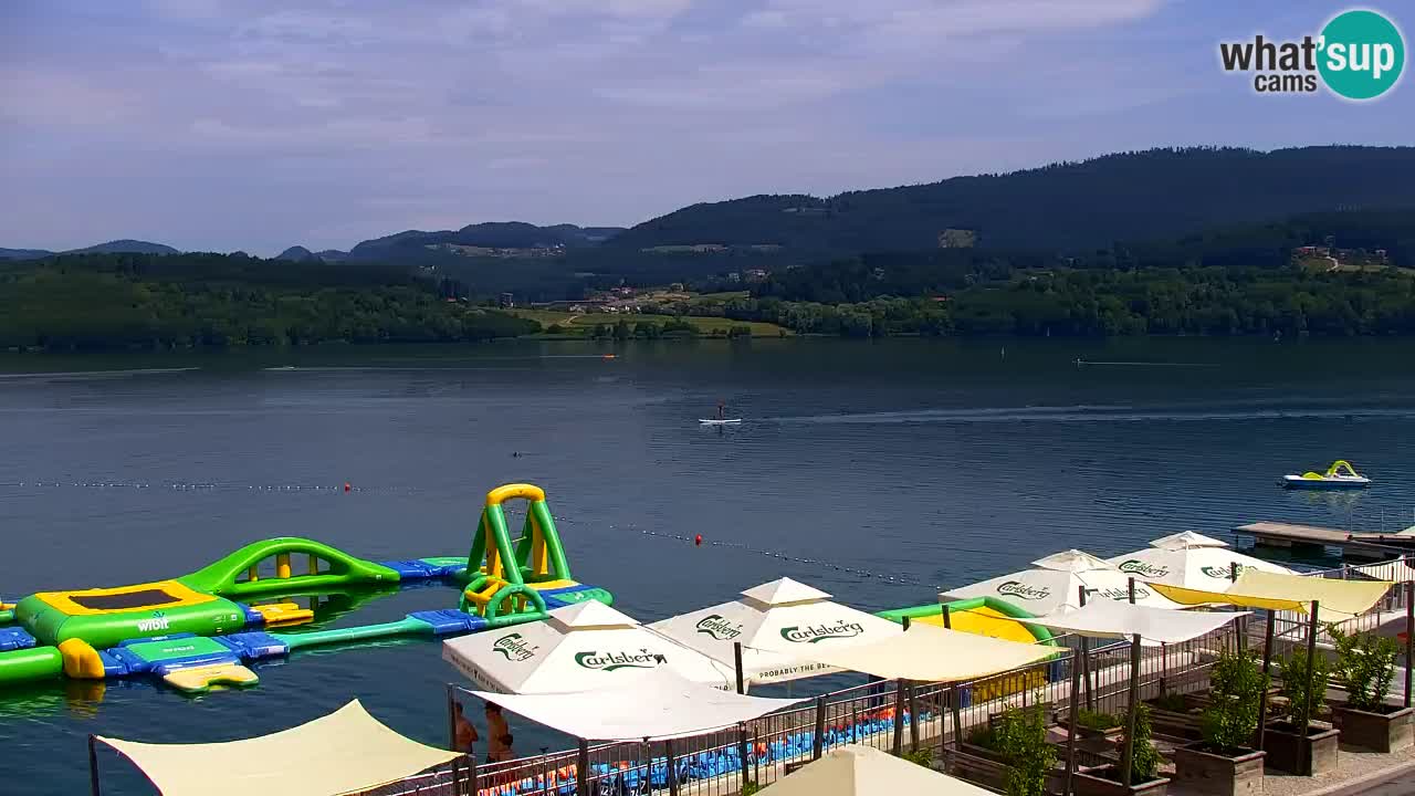 Webcam lac de Velenje – Vue en direct depuis Velenje Beach