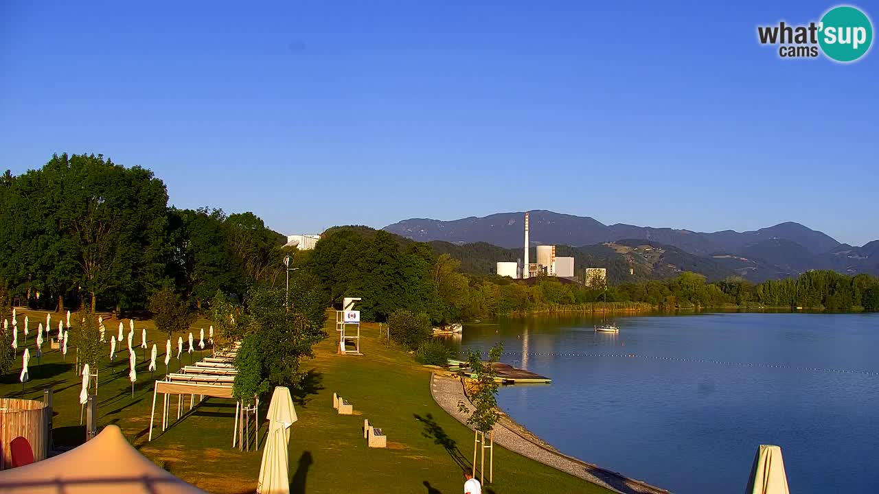 Velenje Lake Webcam – Live from Velenje Beach