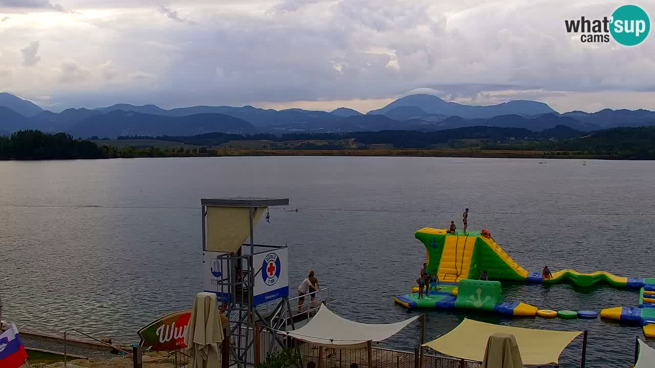 Webcam Lago di Velenje – Spiaggia di Velenje in diretta
