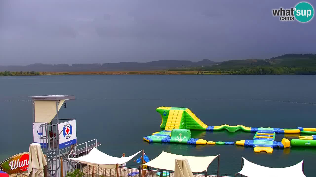 Webcam lac de Velenje – Vue en direct depuis Velenje Beach