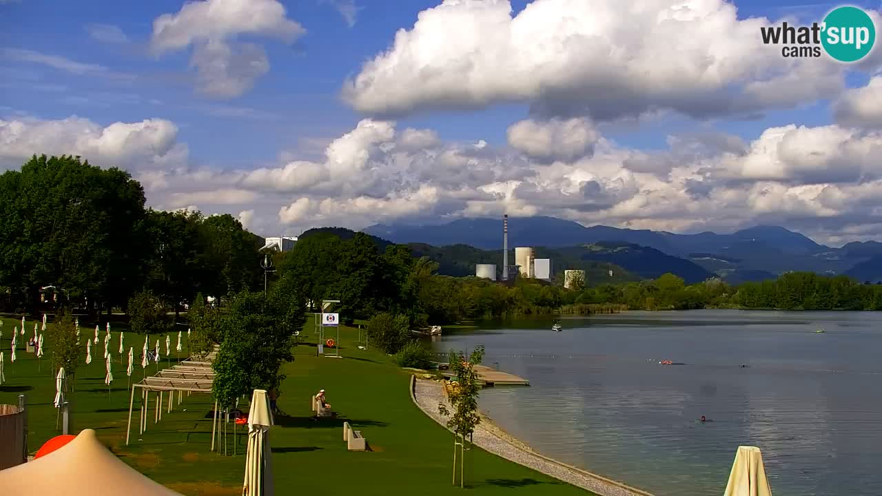 Webcam Lago di Velenje – Spiaggia di Velenje in diretta