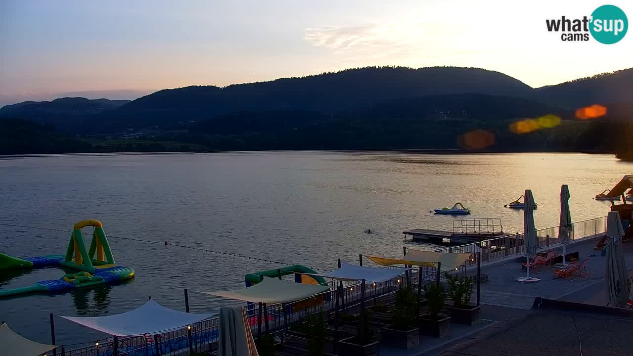 Webcam Lago di Velenje – Spiaggia di Velenje in diretta