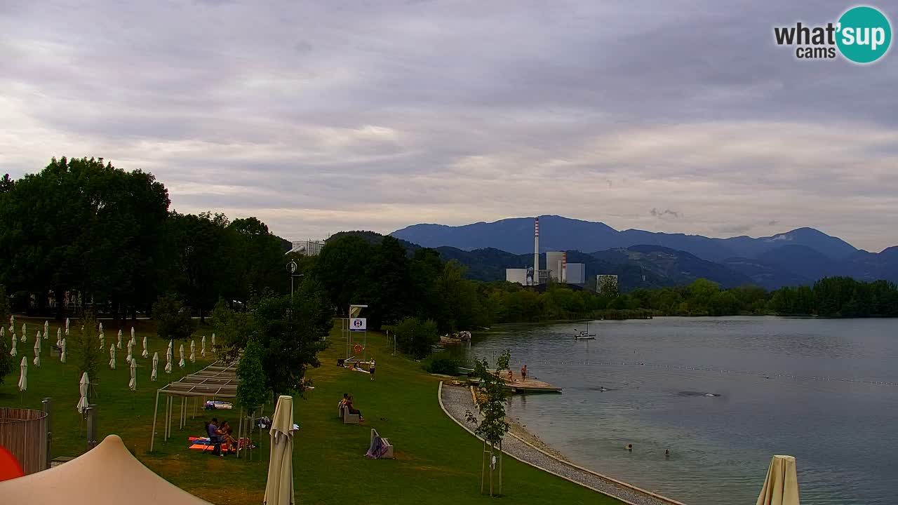 Webcam Lago di Velenje – Spiaggia di Velenje in diretta
