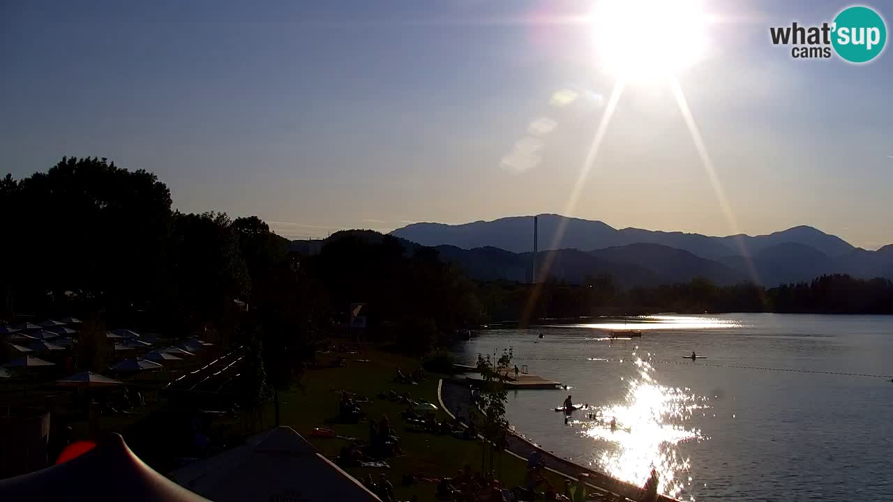 Webcam lago Velenje – Vista en directo desde Velenje Beach