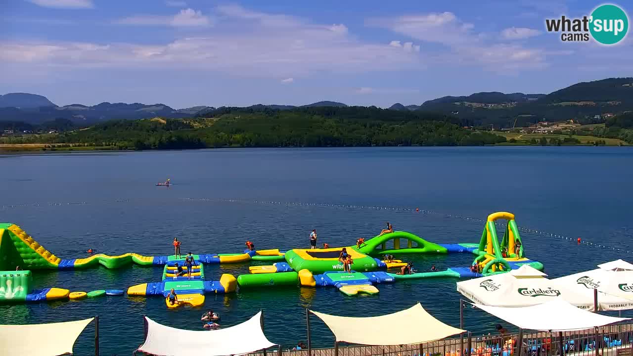 Webcam Lago di Velenje – Spiaggia di Velenje in diretta