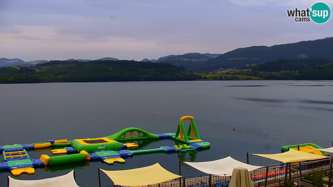 Web kamera Velenjsko jezero – Plaža Velenje uživo