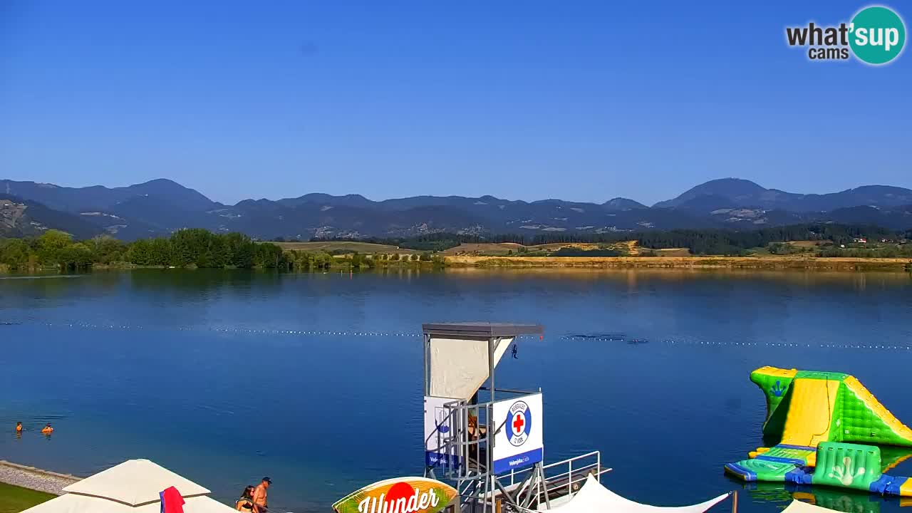 Webcam Lago di Velenje – Spiaggia di Velenje in diretta