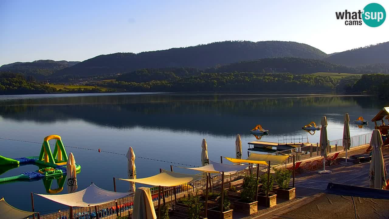 Webcam lac de Velenje – Vue en direct depuis Velenje Beach