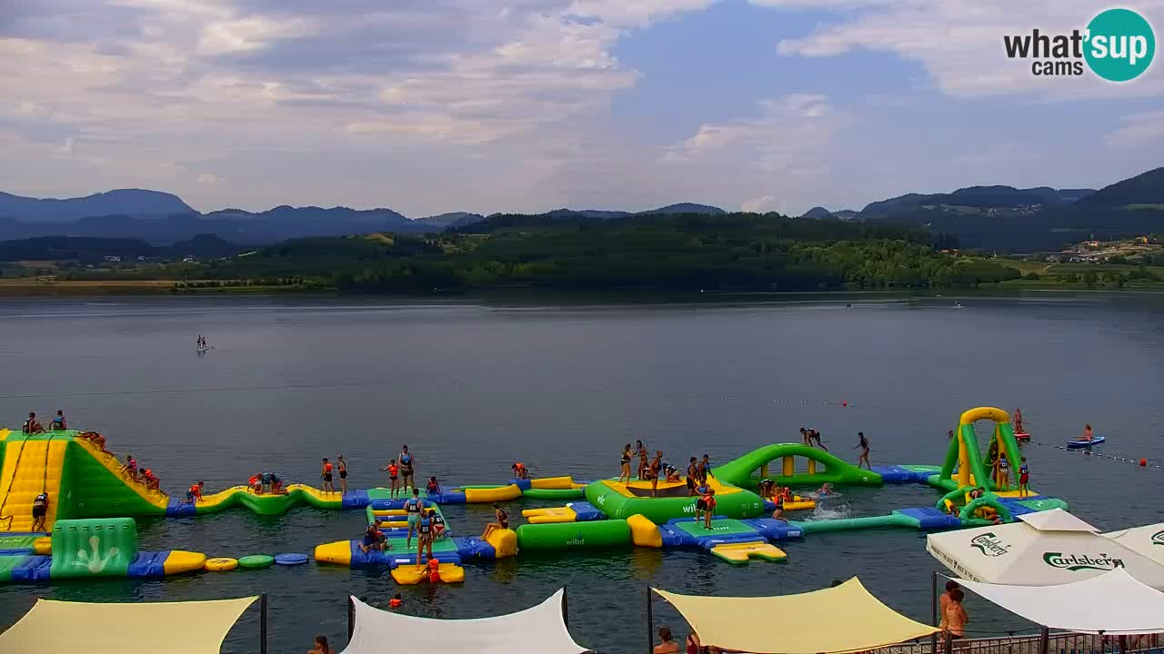 Web kamera Velenjsko jezero – Plaža Velenje uživo