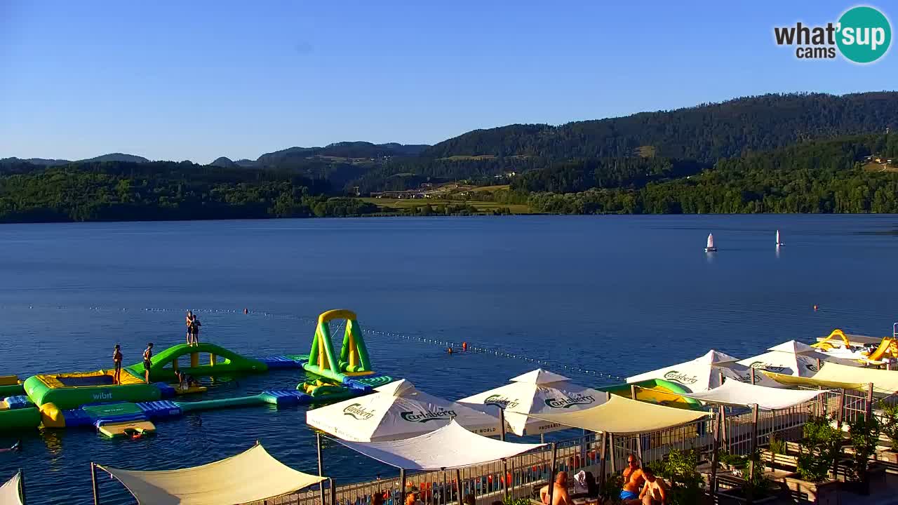 Webcam Lago di Velenje – Spiaggia di Velenje in diretta