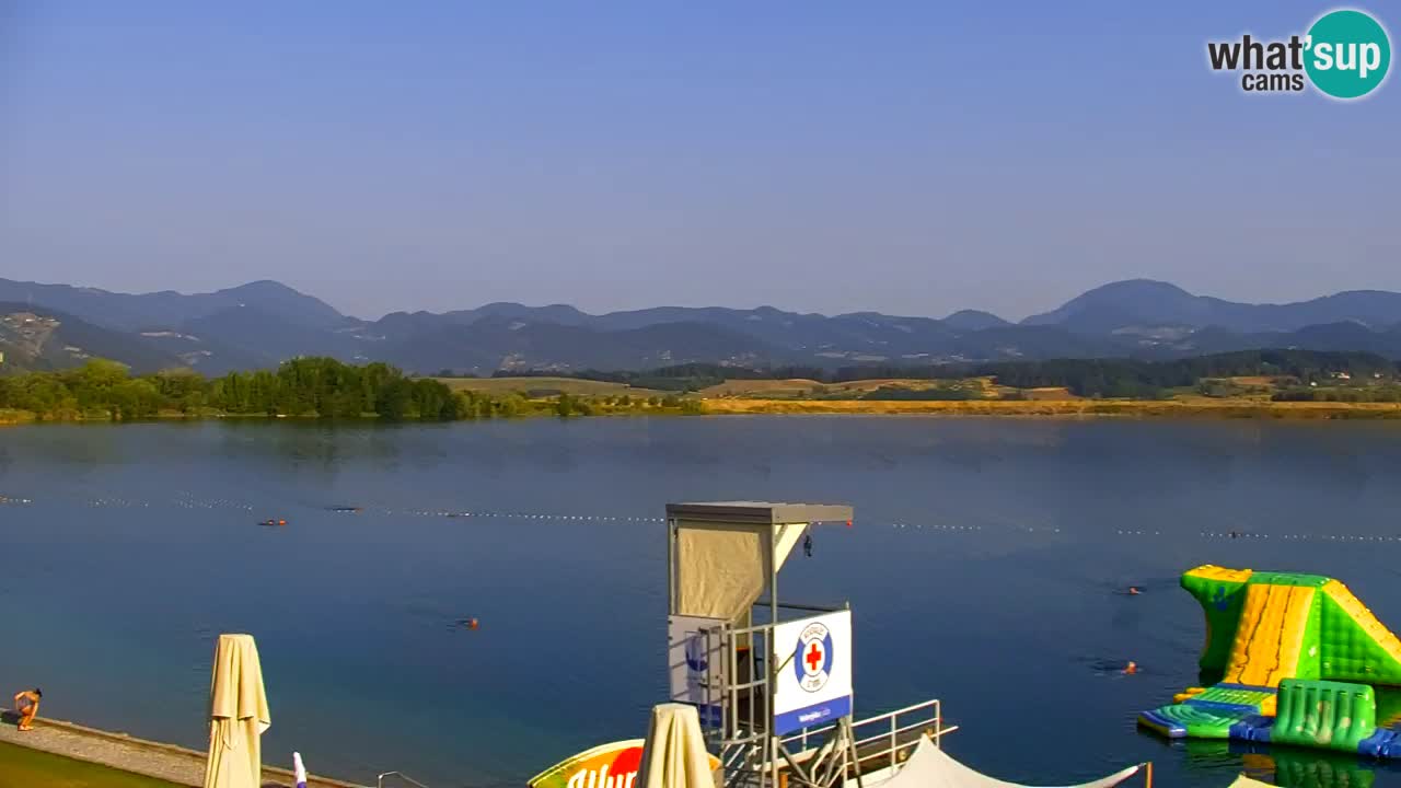 Webcam Lago di Velenje – Spiaggia di Velenje in diretta