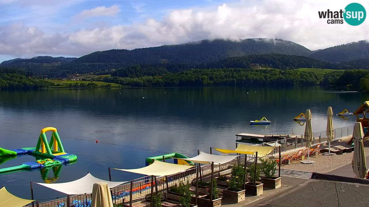 Webcam lac de Velenje – Vue en direct depuis Velenje Beach