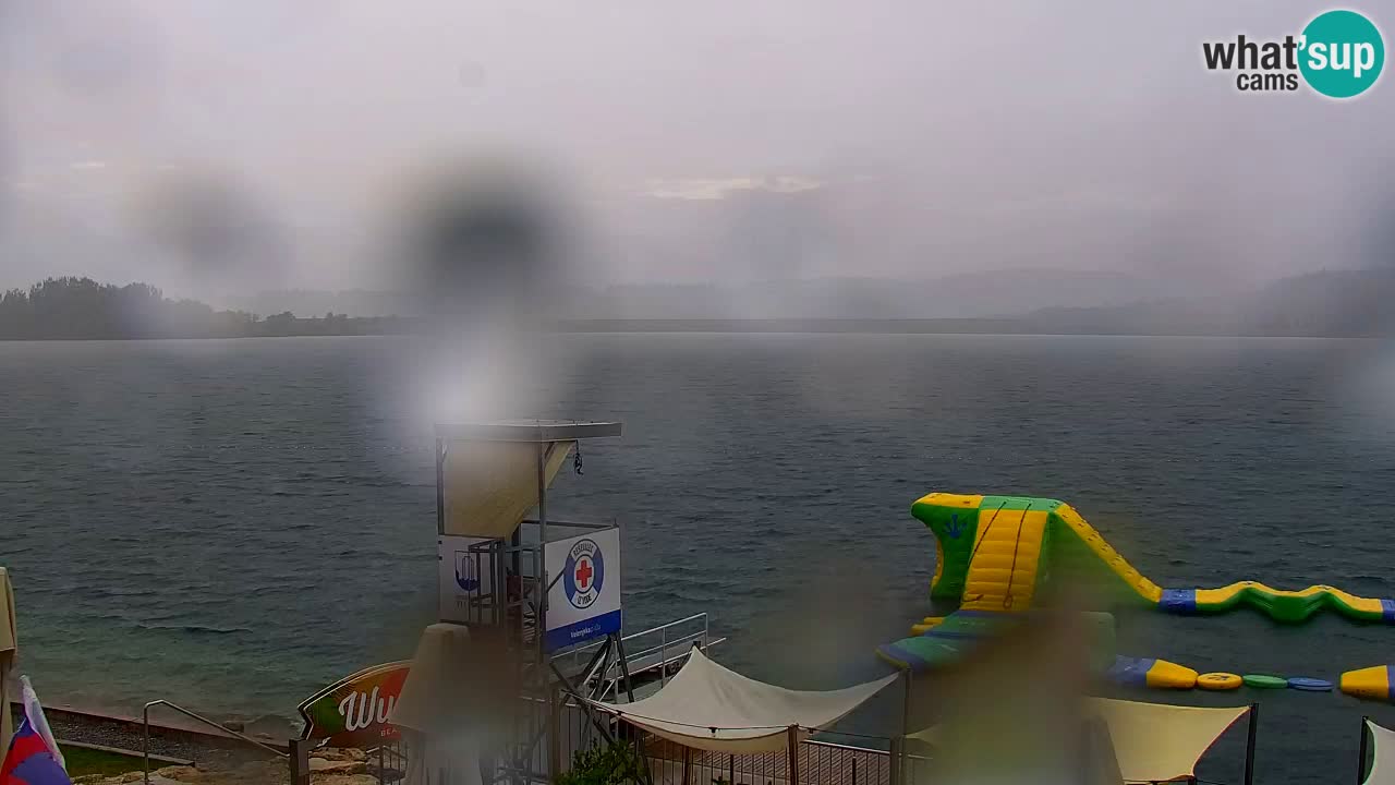 Webcam Lago di Velenje – Spiaggia di Velenje in diretta