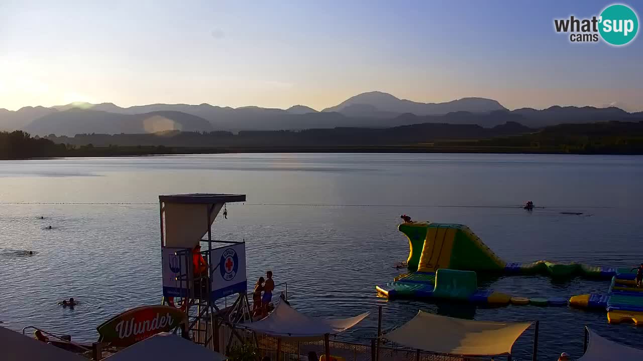 Webcam lago Velenje – Vista en directo desde Velenje Beach