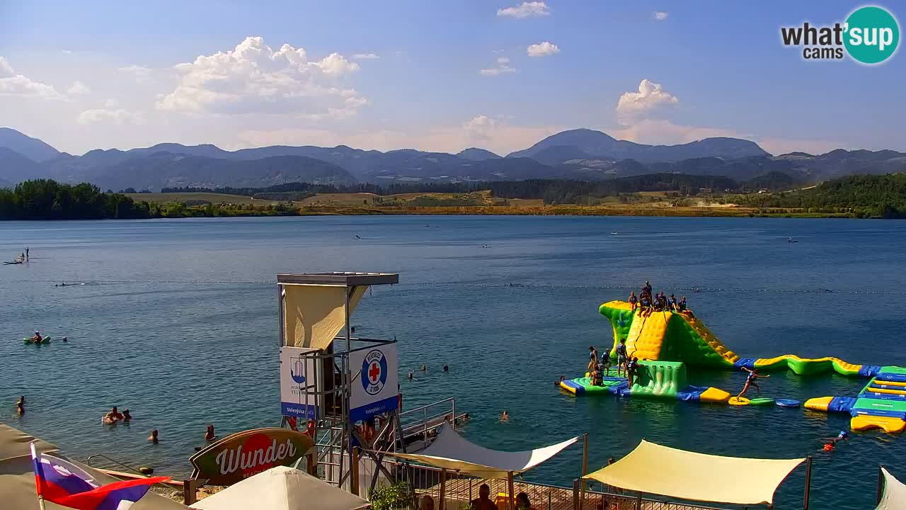 Velenje Lake Webcam – Live from Velenje Beach