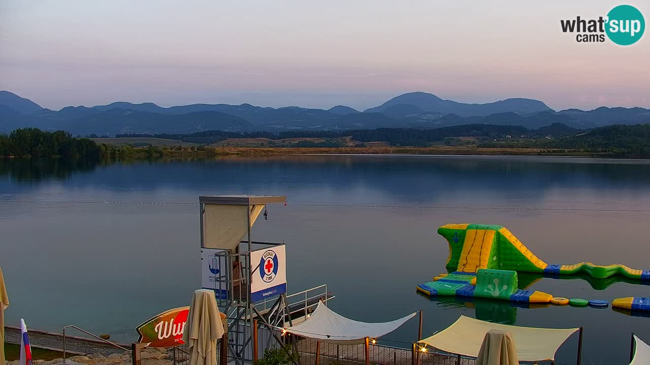 Webcam Lago di Velenje – Spiaggia di Velenje in diretta