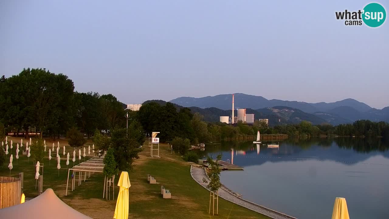 Webcam Lago di Velenje – Spiaggia di Velenje in diretta
