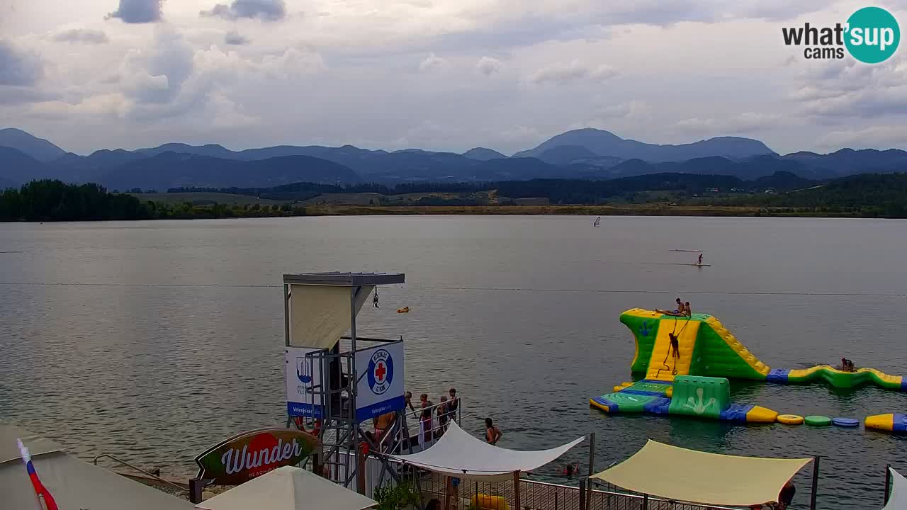Webcam Lago di Velenje – Spiaggia di Velenje in diretta