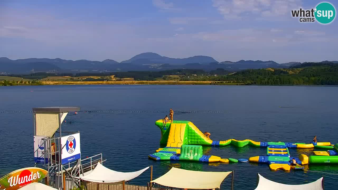 Web kamera Velenjsko jezero – Plaža Velenje uživo